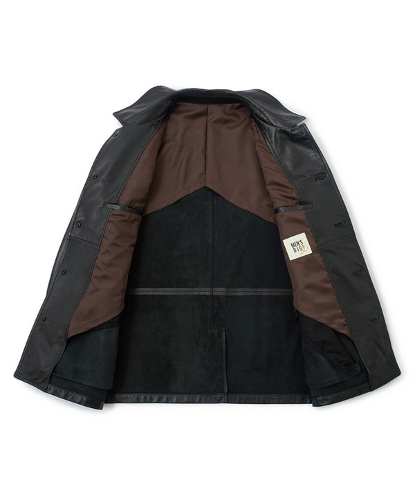 ライトラムレザー カバーオールブルゾン 詳細画像 5