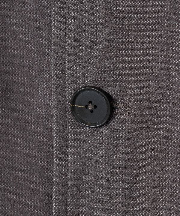 シャンブレー調ハイテンショントリコット スタンドカラーカーデブルゾン＜接触冷感/速乾/UVカット＞ 詳細画像 17