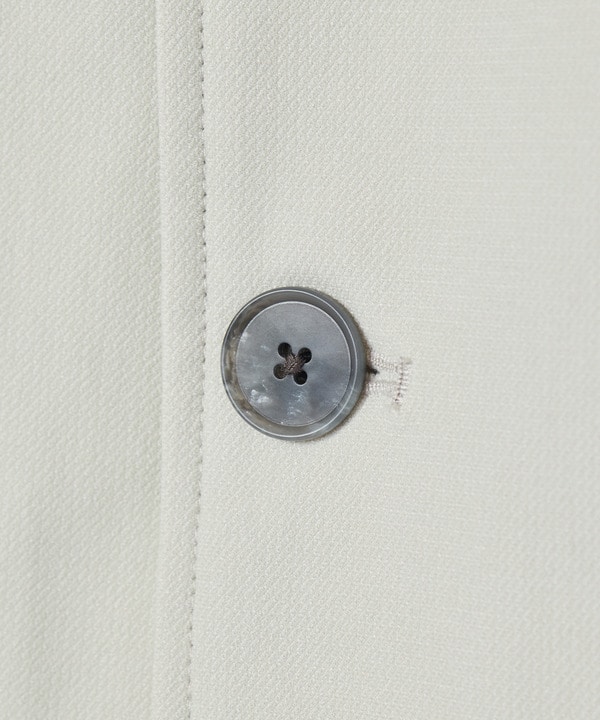 シャンブレー調ハイテンショントリコット スタンドカラーカーデブルゾン＜接触冷感/速乾/UVカット＞ 詳細画像 9