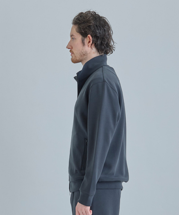 スエードタッチ ダンボールスタンドジップジャケット 詳細画像 2