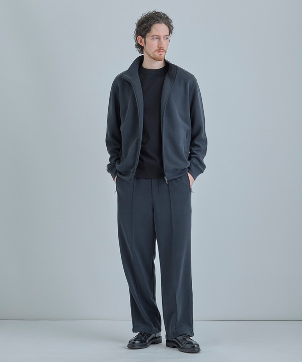 スエードタッチ ダンボールスタンドジップジャケット 詳細画像 4