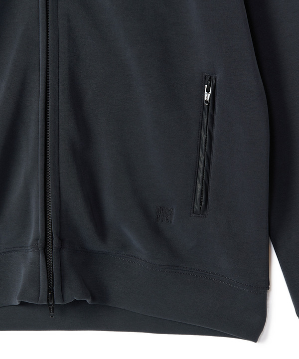 スエードタッチ ダンボールスタンドジップジャケット 詳細画像 8