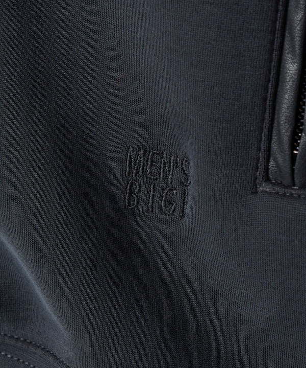 スエードタッチ ダンボールスタンドジップジャケット 詳細画像 9