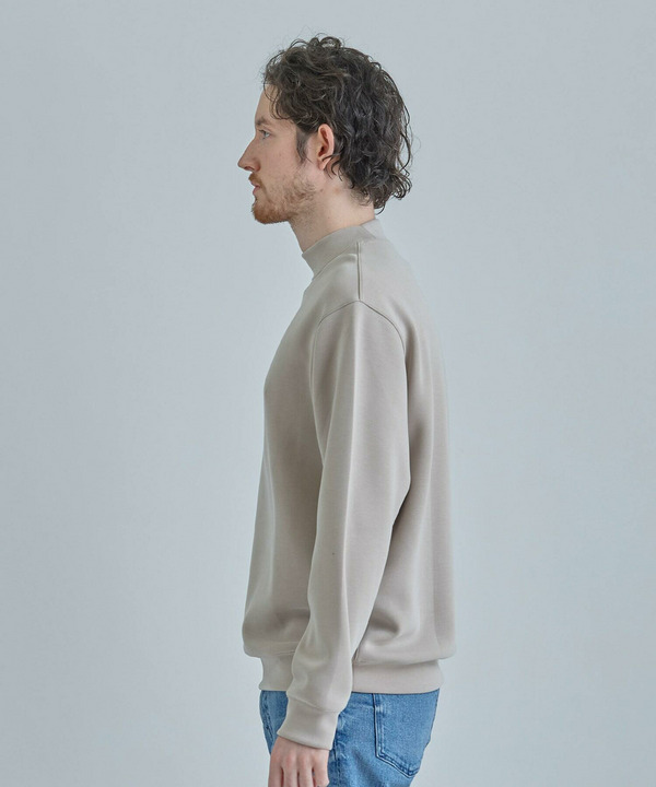 スエードタッチ ダンボールモックネックトップス 詳細画像 2