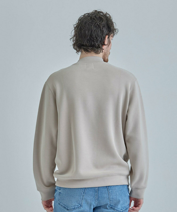 スエードタッチ ダンボールモックネックトップス 詳細画像 3