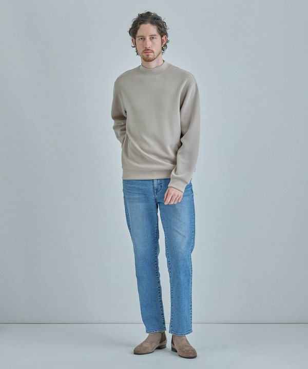 スエードタッチ ダンボールモックネックトップス 詳細画像 5