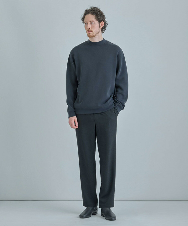 スエードタッチ ダンボールモックネックトップス 詳細画像 6