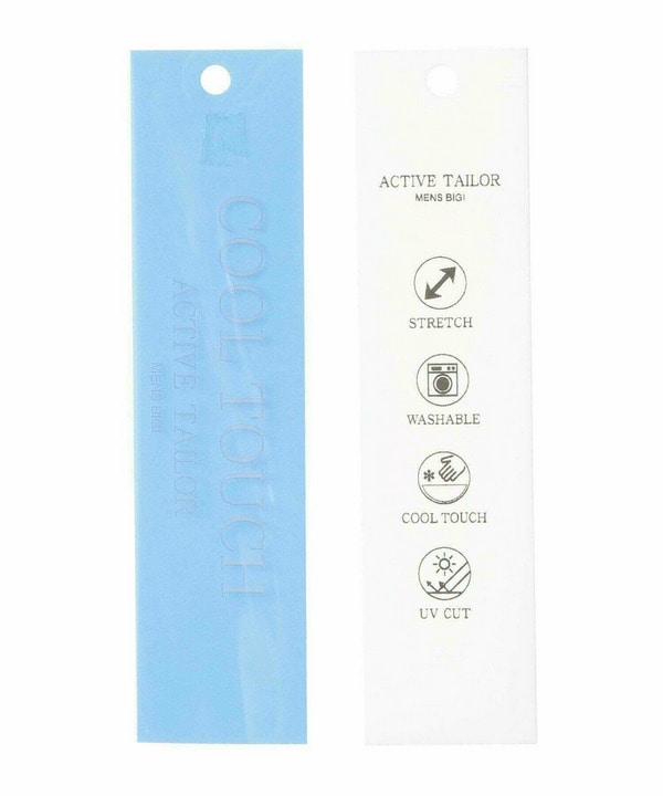 【ACTIVE TAILOR/アクティブテイラー】シルケットスムースVネックTシャツ＜接触冷感 / UVカット＞ 詳細画像 17