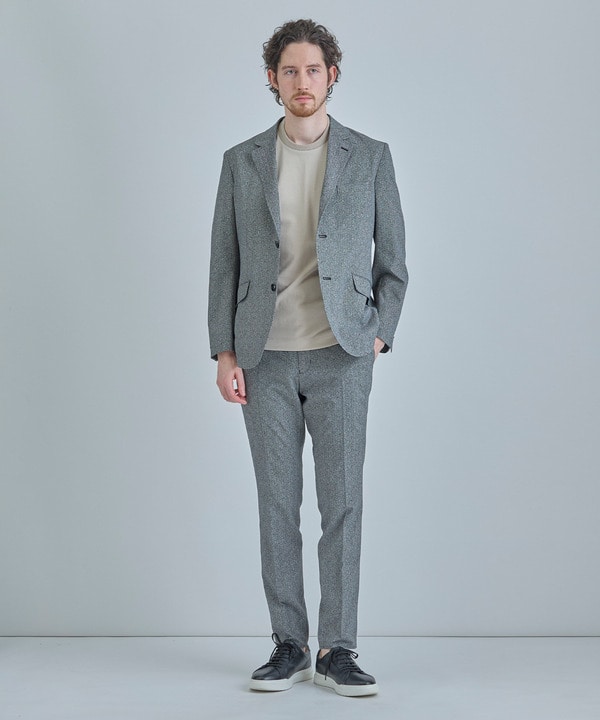 【ACTIVE TAILOR/アクティブテイラー】シルケットスムースクルーネックTシャツ＜接触冷感 / UVカット＞ 詳細画像 13