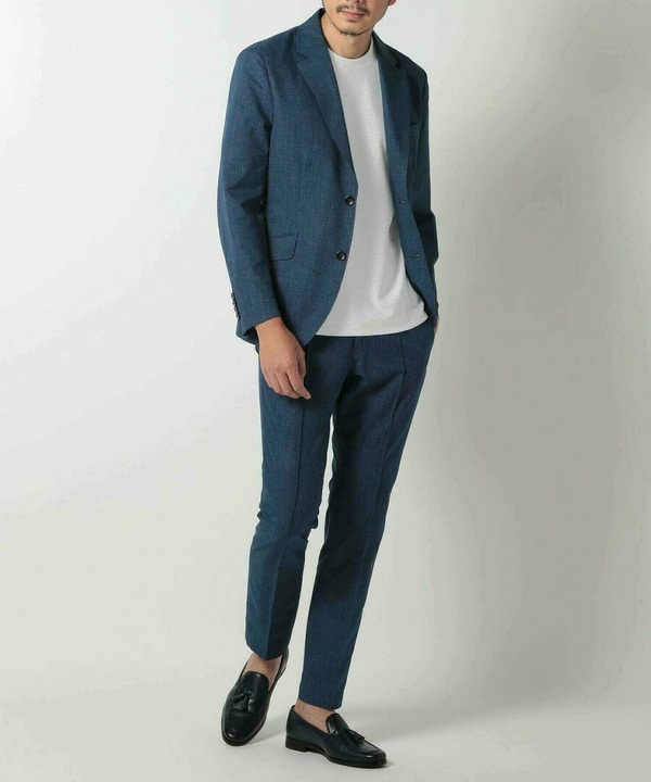 【ACTIVE TAILOR/アクティブテイラー】シルケットスムースクルーネックTシャツ＜接触冷感 / UVカット＞ 詳細画像 16