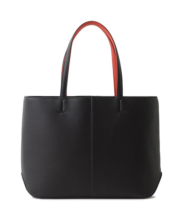 配色ハンドル トートバッグ 詳細画像 ブラウン 1