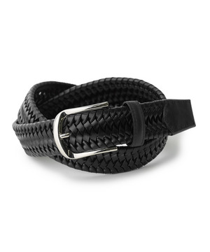 【DOMODOSSOLA/ドモドッソラ】レザーメッシュプレーンベルト