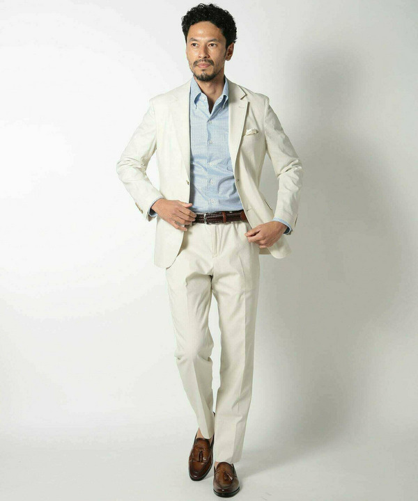 【DOMODOSSOLA/ドモドッソラ】レザーメッシュプレーンベルト 詳細画像 9