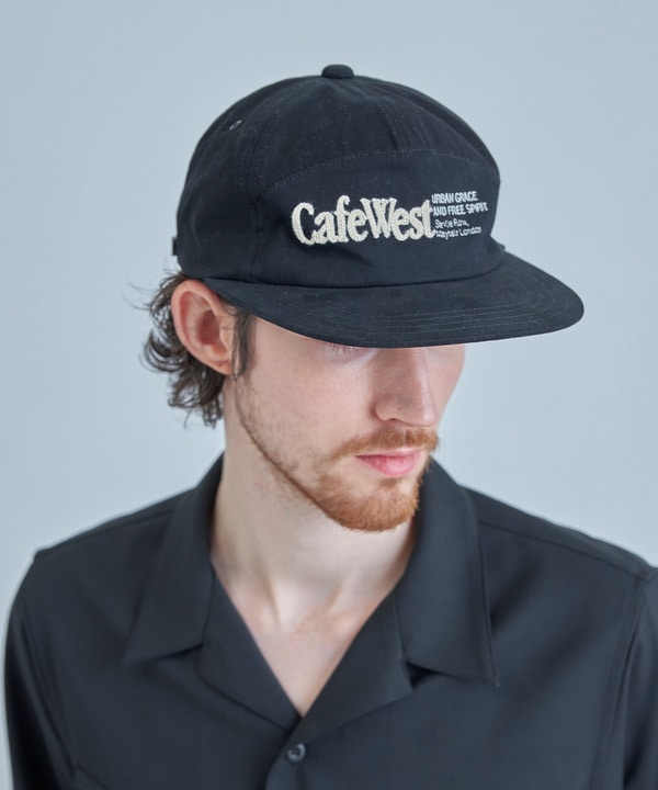 【CAP-TAIN/キャップテイン】別注 CAFE WEST チェーンステッチキャップ 詳細画像 2