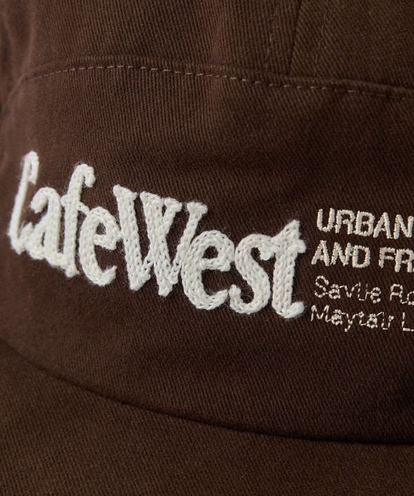 【CAP-TAIN/キャップテイン】別注 CAFE WEST チェーンステッチキャップ 詳細画像 9