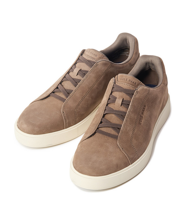 【COLE HAAN/コールハーン】MEN'S BIGI限定 GrandPro Luxe Slip-On Sneakers スニーカー 詳細画像 ブラウン 1