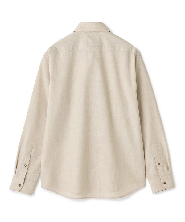 トリアセリネン調ストレッチ カジュアルシャツ＜接触冷感/UVカット/ストレッチ/防シワ/EASY CARE＞ 詳細画像 16