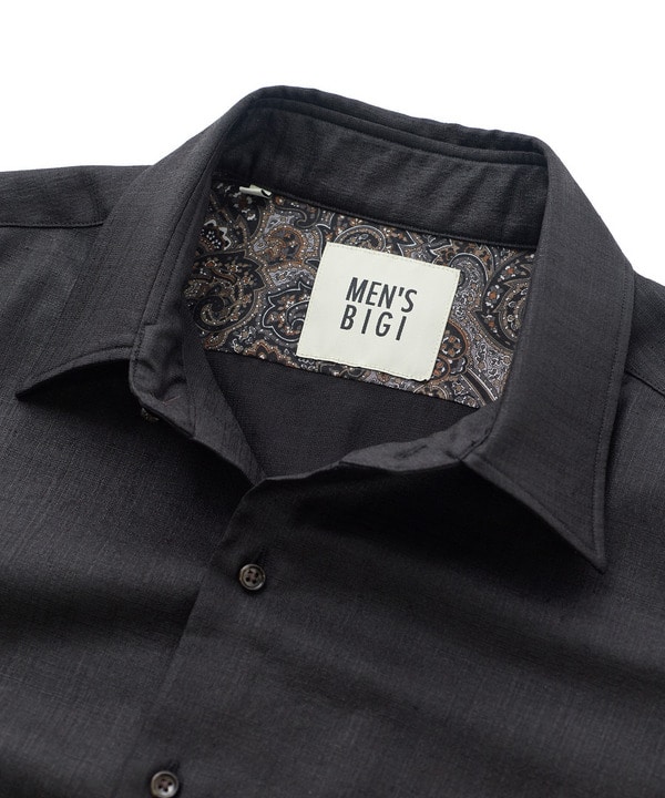 トリアセリネン調ストレッチ カジュアルシャツ＜接触冷感/UVカット/ストレッチ/防シワ/EASY CARE＞ 詳細画像 19