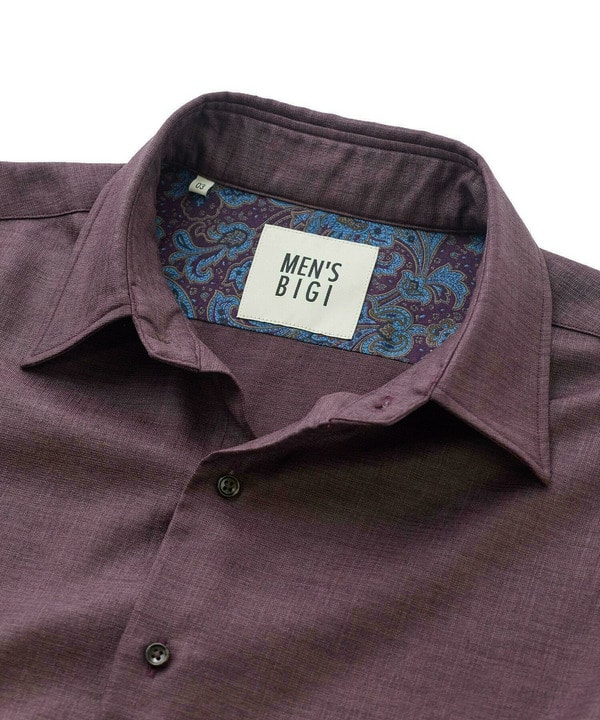 トリアセリネン調ストレッチ カジュアルシャツ＜接触冷感/UVカット/ストレッチ/防シワ/EASY CARE＞ 詳細画像 25