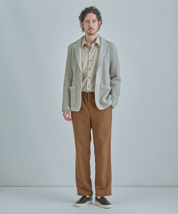 トリアセリネン調ストレッチ カジュアルシャツ＜接触冷感/UVカット/ストレッチ/防シワ/EASY CARE＞ 詳細画像 9