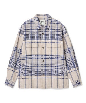 ドビーチェックCPOシャツ