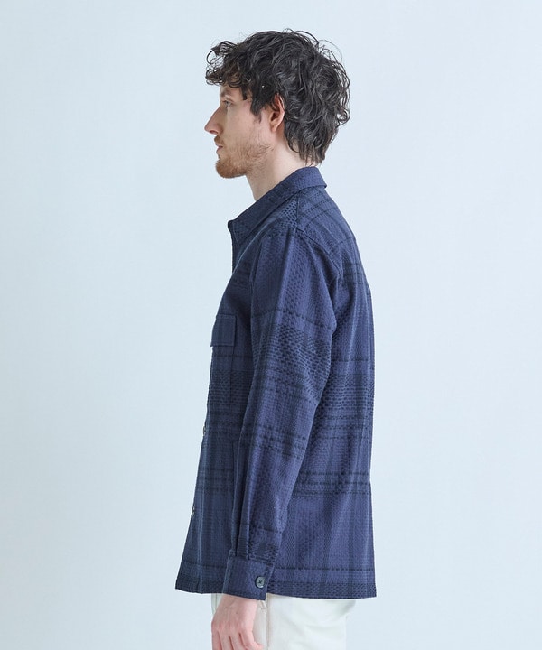 ドビーチェックCPOシャツ 詳細画像 12