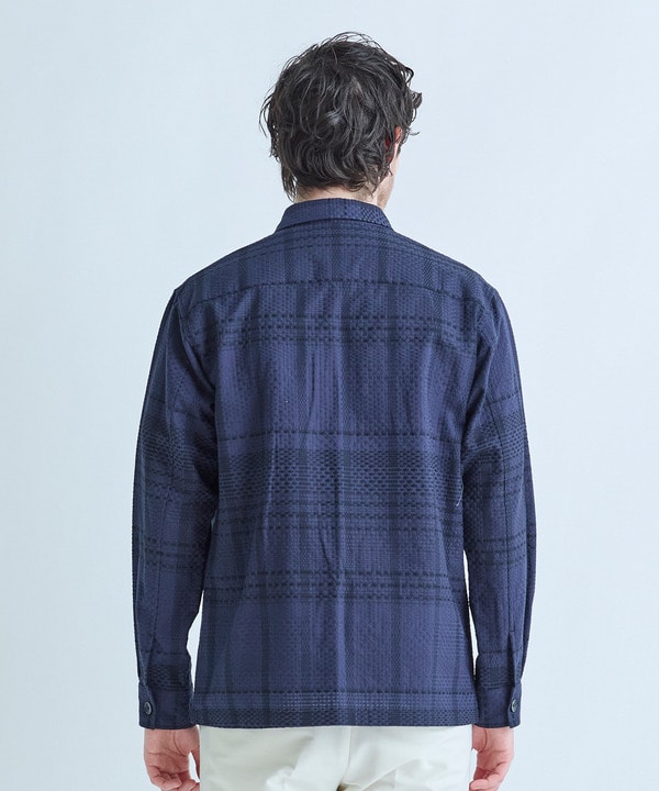 ドビーチェックCPOシャツ 詳細画像 13