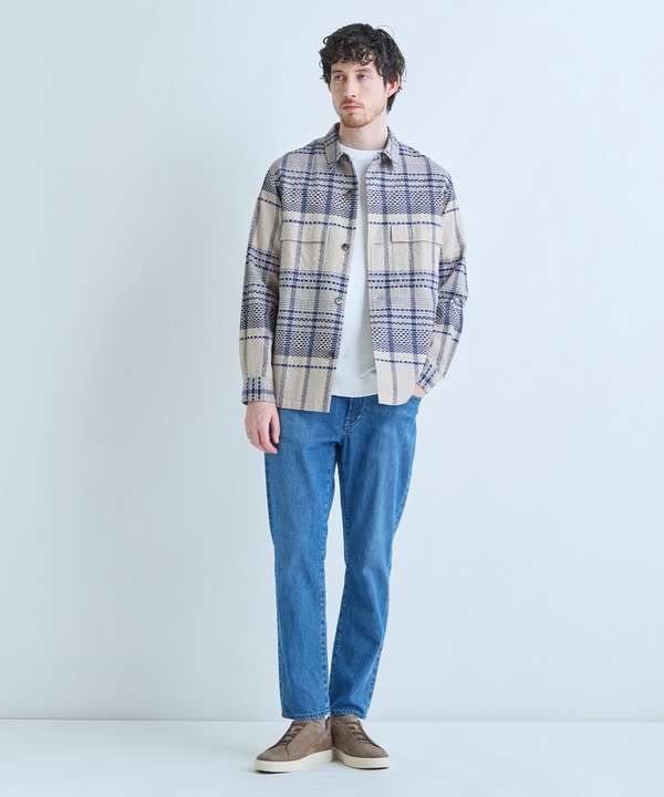 ドビーチェックCPOシャツ 詳細画像 14