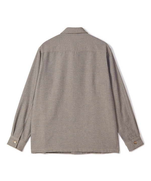 ドビーミックスメランジ CPOシャツ 詳細画像 15