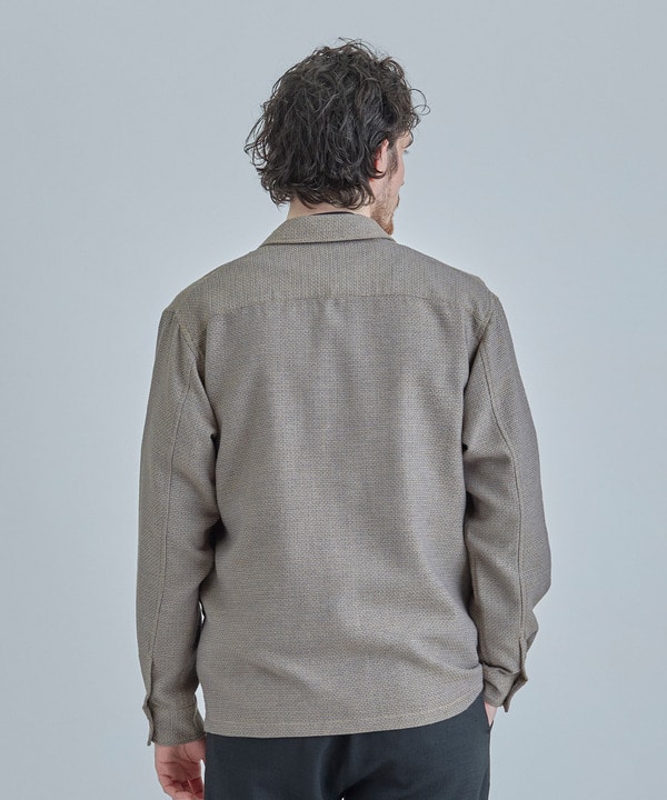 ドビーミックスメランジ CPOシャツ 詳細画像 3