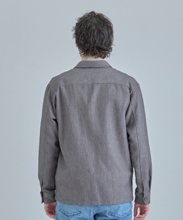 ドビーミックスメランジ CPOシャツ 詳細画像 6