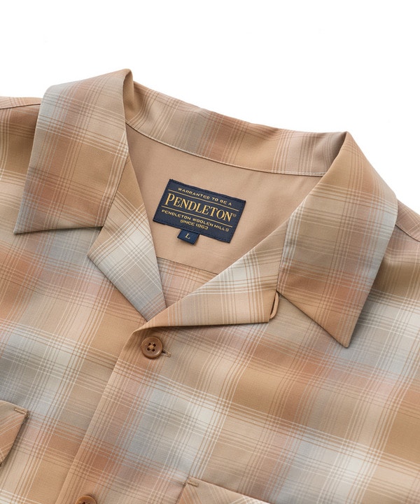 【PENDLETON/ペンドルトン】アーカイブチェック オープンカラーシャツ 詳細画像 1