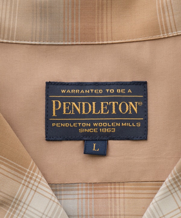 【PENDLETON/ペンドルトン】アーカイブチェック オープンカラーシャツ 詳細画像 2