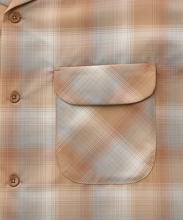 【PENDLETON/ペンドルトン】アーカイブチェック オープンカラーシャツ 詳細画像 5