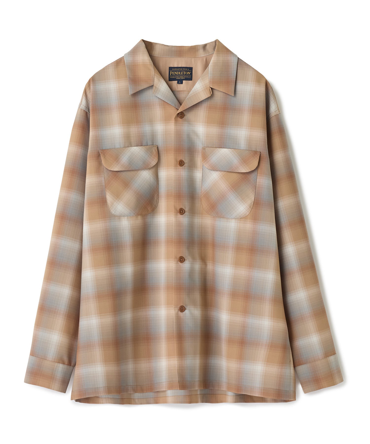 PENDLETON/ペンドルトン】アーカイブチェック オープンカラーシャツ