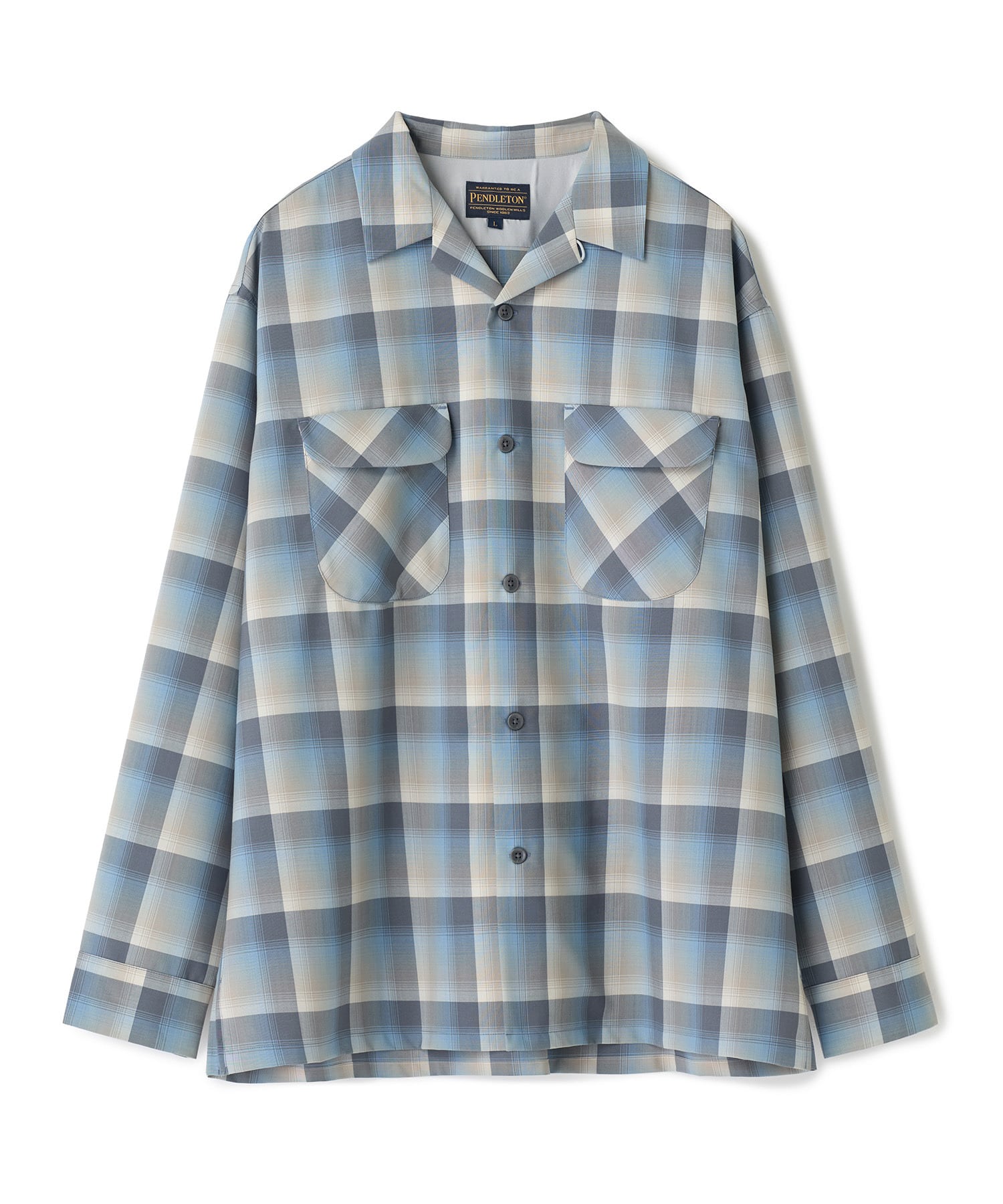 PENDLETON/ペンドルトン】アーカイブチェック オープンカラーシャツ