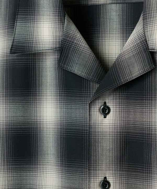 SMART MERINO/ヴィスコースリネン オープンカラーシャツ＜軽量/通気性＞＜ストレッチ＞ 詳細画像 13