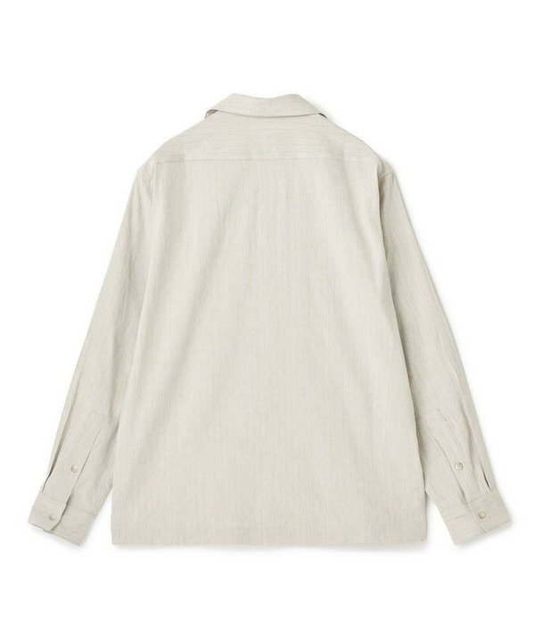 SMART MERINO/ヴィスコースリネン オープンカラーシャツ＜軽量/通気性＞＜ストレッチ＞ 詳細画像 23