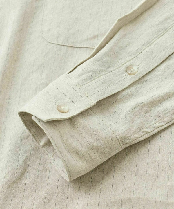 SMART MERINO/ヴィスコースリネン オープンカラーシャツ＜軽量/通気性＞＜ストレッチ＞ 詳細画像 25