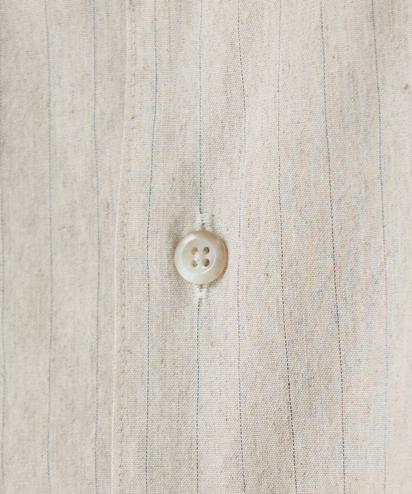 SMART MERINO/ヴィスコースリネン オープンカラーシャツ＜軽量/通気性＞＜ストレッチ＞ 詳細画像 4