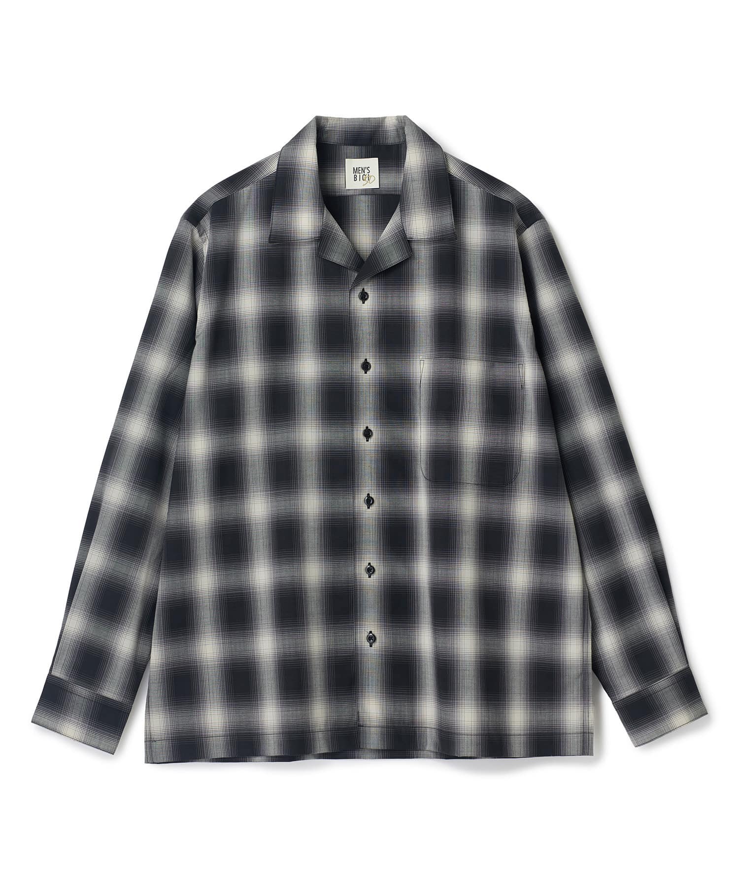 SMART MERINO/ヴィスコースリネン オープンカラーシャツ＜軽量/通気性