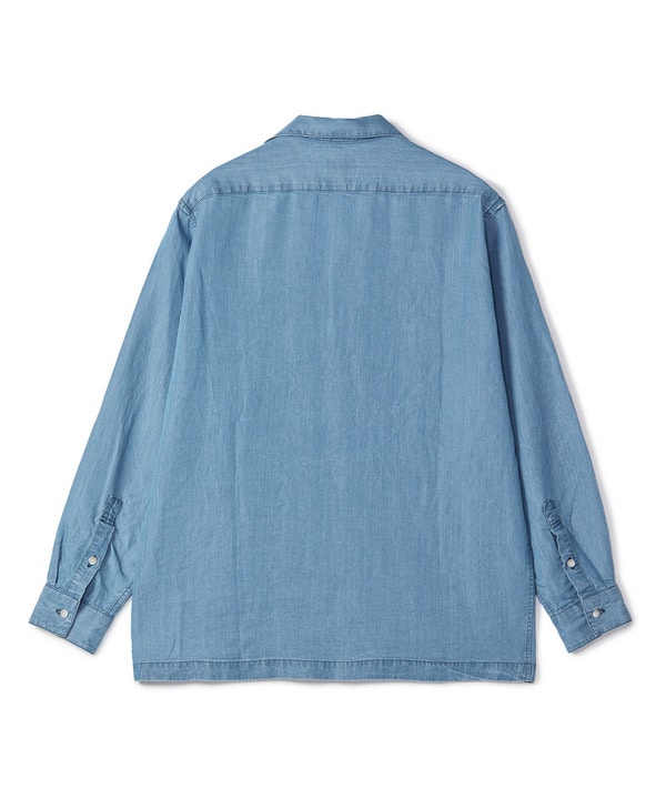 テンセルオープンカラーシャツ 詳細画像 13