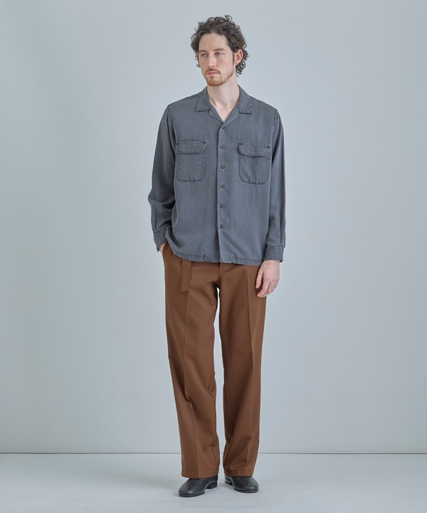 テンセルオープンカラーシャツ 詳細画像 6