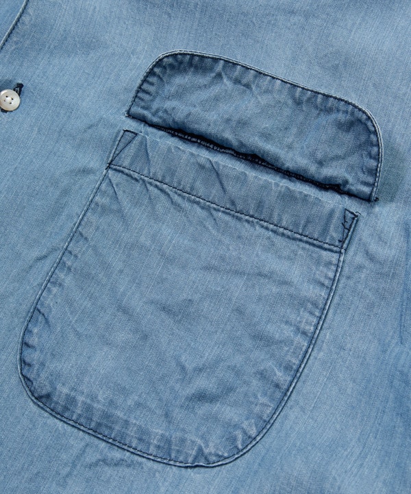 テンセルオープンカラーシャツ 詳細画像 9