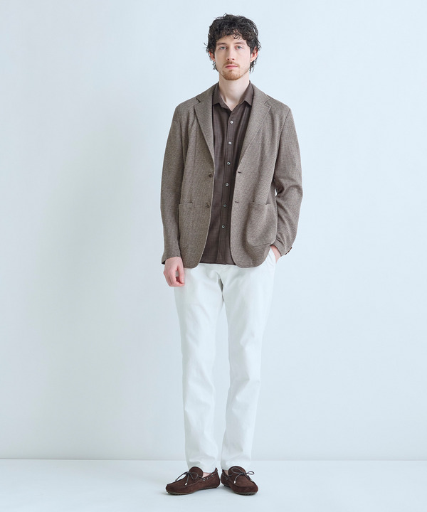 トリアセ麻調 7分袖シャツ＜接触冷感/UVカット/イージーケア＞ 詳細画像 9