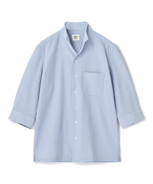 ストレッチサッカー七分袖シャツ＜ストレッチ/通気性＞