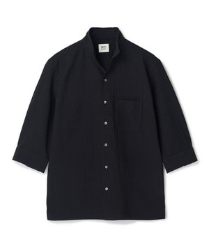 ストレッチサッカー七分袖シャツ＜ストレッチ/通気性＞