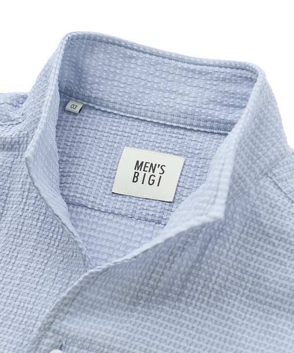 ストレッチサッカー七分袖シャツ＜ストレッチ/通気性＞ 詳細画像 10