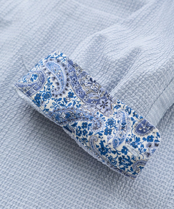 ストレッチサッカー七分袖シャツ＜ストレッチ/通気性＞ 詳細画像 12