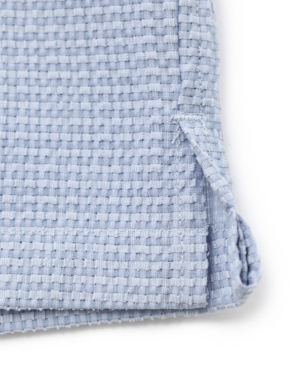 ストレッチサッカー七分袖シャツ＜ストレッチ/通気性＞ 詳細画像 13